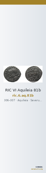 RIC VI Aquileia 81b — CANOA