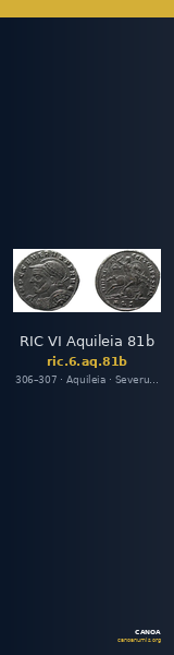 RIC VI Aquileia 81b — CANOA