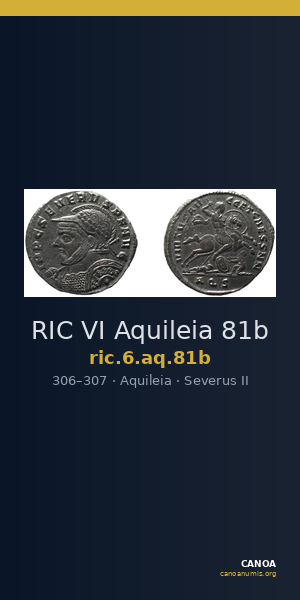 RIC VI Aquileia 81b — CANOA