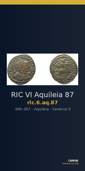 RIC VI Aquileia 87 — CANOA