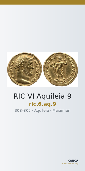 RIC VI Aquileia 9 — CANOA