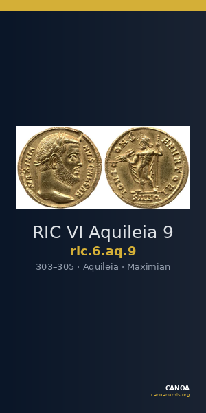 RIC VI Aquileia 9 — CANOA
