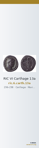 RIC VI Carthage 13a — CANOA