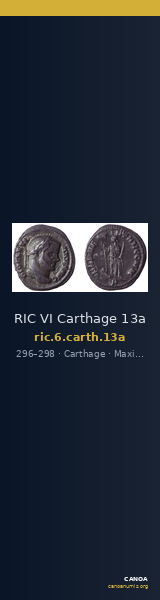 RIC VI Carthage 13a — CANOA