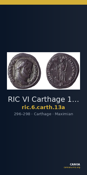 RIC VI Carthage 13a — CANOA