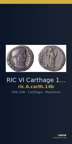 RIC VI Carthage 14b — CANOA