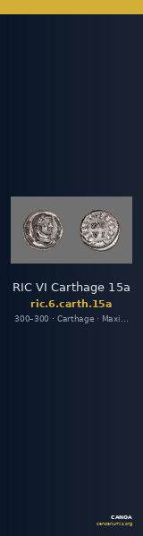 RIC VI Carthage 15a — CANOA