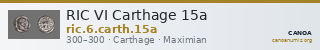 RIC VI Carthage 15a — CANOA