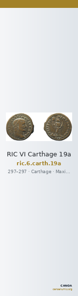 RIC VI Carthage 19a — CANOA