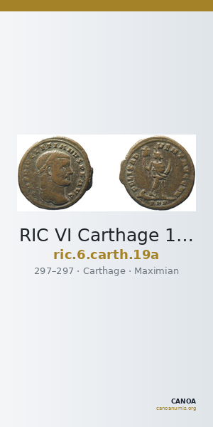 RIC VI Carthage 19a — CANOA
