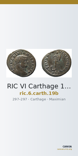 RIC VI Carthage 19b — CANOA