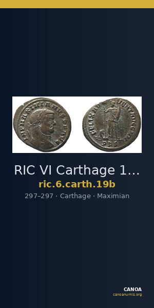 RIC VI Carthage 19b — CANOA