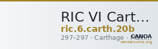 RIC VI Carthage 20b — CANOA