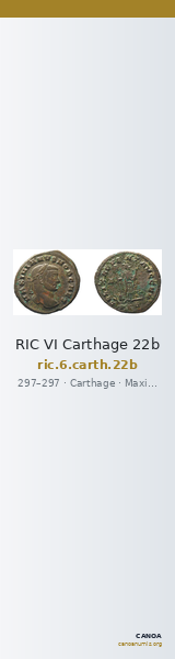 RIC VI Carthage 22b — CANOA