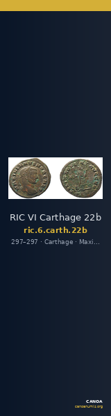RIC VI Carthage 22b — CANOA