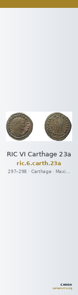 RIC VI Carthage 23a — CANOA