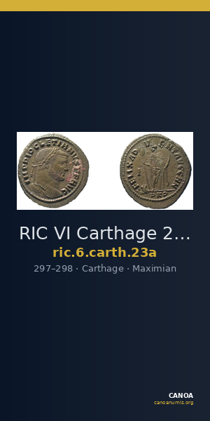 RIC VI Carthage 23a — CANOA