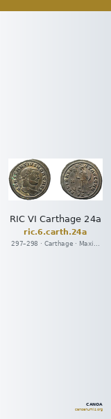 RIC VI Carthage 24a — CANOA