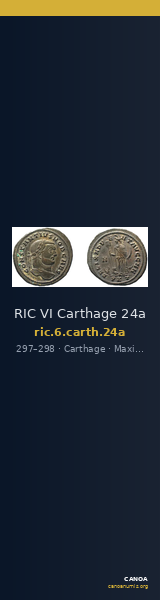 RIC VI Carthage 24a — CANOA