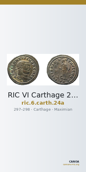 RIC VI Carthage 24a — CANOA