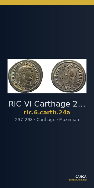 RIC VI Carthage 24a — CANOA
