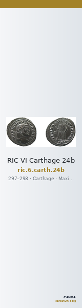 RIC VI Carthage 24b — CANOA
