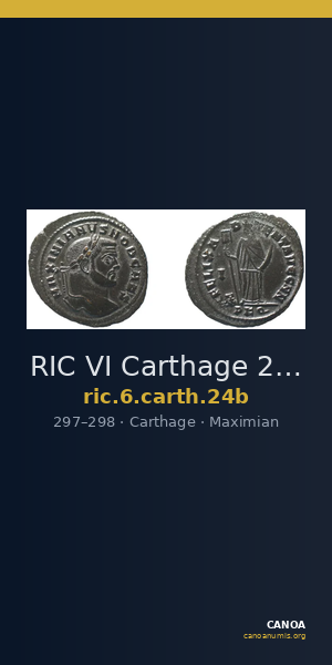 RIC VI Carthage 24b — CANOA