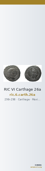 RIC VI Carthage 26a — CANOA