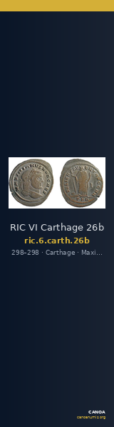 RIC VI Carthage 26b — CANOA