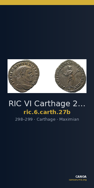 RIC VI Carthage 27b — CANOA