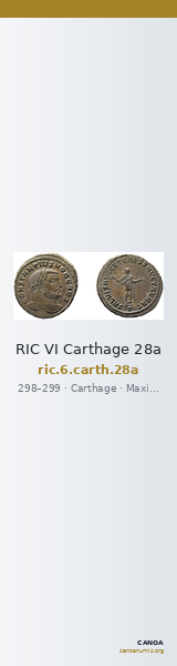 RIC VI Carthage 28a — CANOA