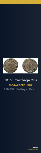 RIC VI Carthage 28a — CANOA