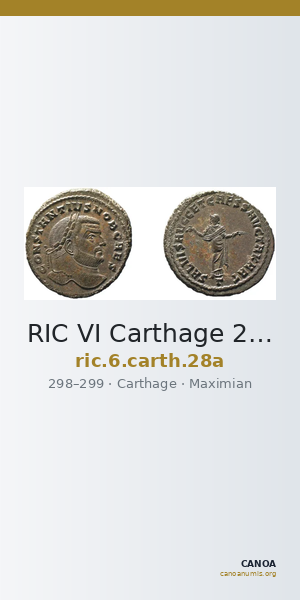 RIC VI Carthage 28a — CANOA