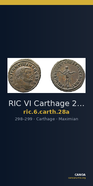 RIC VI Carthage 28a — CANOA