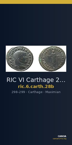 RIC VI Carthage 28b — CANOA