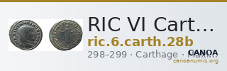 RIC VI Carthage 28b — CANOA