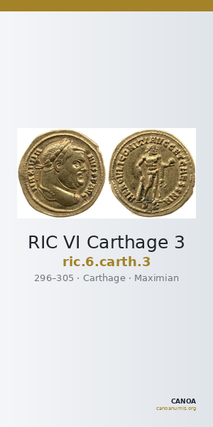 RIC VI Carthage 3 — CANOA