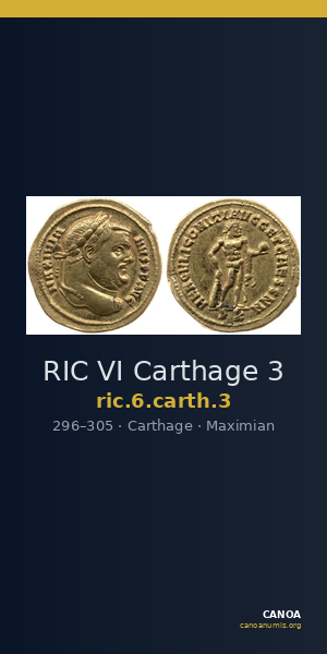 RIC VI Carthage 3 — CANOA