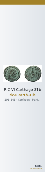 RIC VI Carthage 31b — CANOA