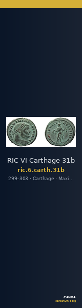 RIC VI Carthage 31b — CANOA