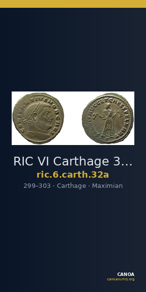 RIC VI Carthage 32a — CANOA