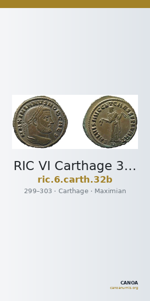 RIC VI Carthage 32b — CANOA