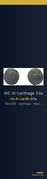 RIC VI Carthage 33a — CANOA
