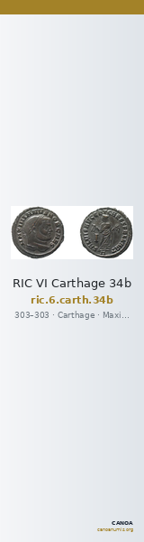RIC VI Carthage 34b — CANOA