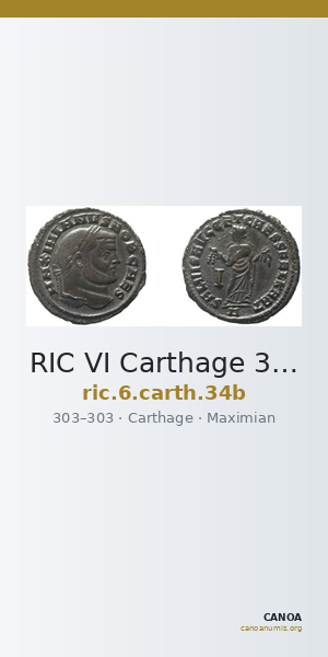 RIC VI Carthage 34b — CANOA