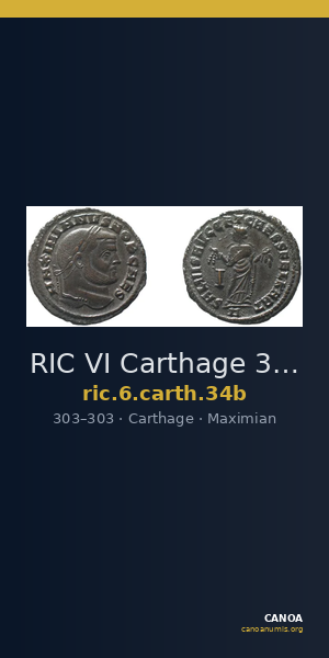 RIC VI Carthage 34b — CANOA