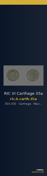 RIC VI Carthage 35a — CANOA