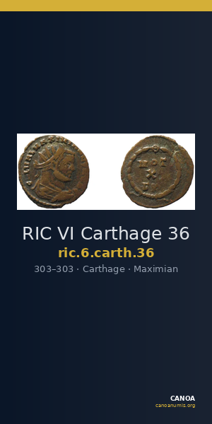 RIC VI Carthage 36 — CANOA