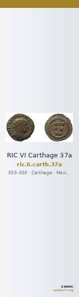 RIC VI Carthage 37a — CANOA