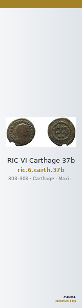 RIC VI Carthage 37b — CANOA
